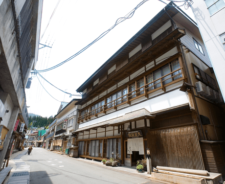 温泉 丸屋 折 肘